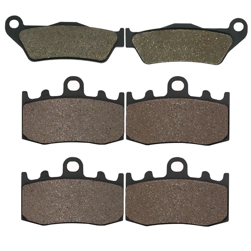 Cyleto Motorcycle Front and Rear Brake Pads for BMW RG 1200 GS RG1200 GS RG1200GS K25 Cast Wheel 2004 2005 2006 2007 2008
Cyleto Motorcycle Front and Rear Brake Pads for BMW RG 1200 GS RG1200 GS RG1200GS K25 Cast Wheel 2004 2005 2006 2007 2008