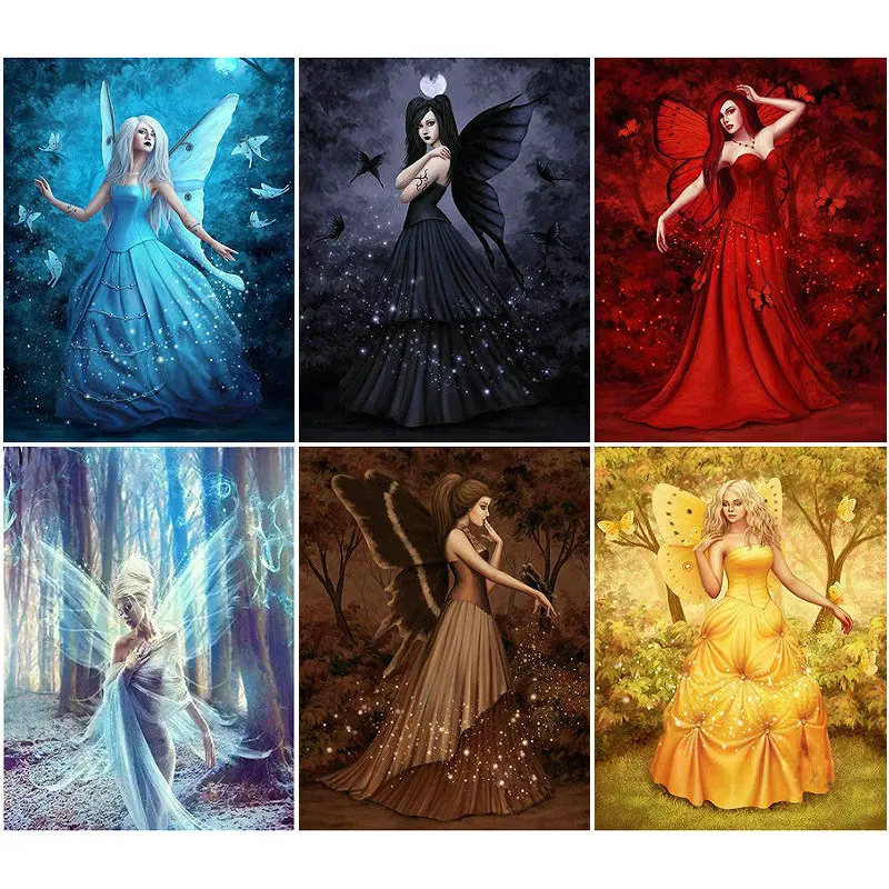 5D Diy Diamond Embroidery fairy butterfly Diamond Painting full Square Rhinestone Mosaic Cross Stitch Kit Home Decor Needlework
5D Diy Diamond Embroidery fairy butterfly Diamond Painting full Square Rhinestone Mosaic Cross Stitch Kit Home Decor Needlework