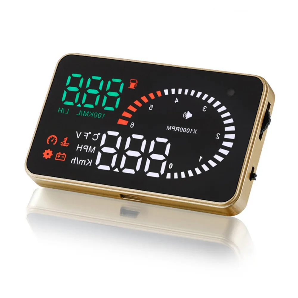 Universal X6 Head Up Display 3 Inch Plug and Play connectivity with any OBDII or EUOBD capable vehicle Car HUD Security Display
Universal X6 Head Up Display 3 Inch Plug and Play connectivity with any OBDII or EUOBD capable vehicle Car HUD Security Display