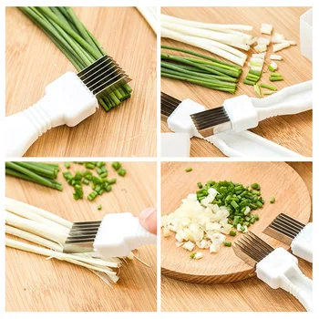 kitchen gadgets Green Spring Onion Vegetable Shredder Slicer Cutter Easy Handle Utensilios de cozinha
kitchen gadgets Green Spring Onion Vegetable Shredder Slicer Cutter Easy Handle Utensilios de cozinha