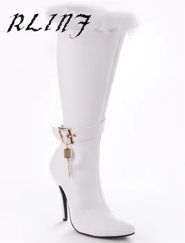 RLINF New Stiletto High-heeled Pointed Martin's Really Flipped Tube Female Boots
RLINF New Stiletto High-heeled Pointed Martin's Really Flipped Tube Female Boots