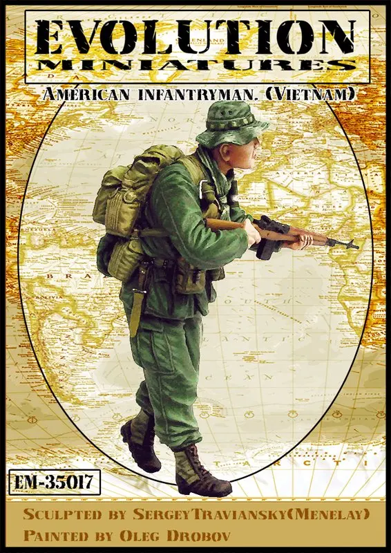 Pre order goods-EM 35017 1/35 Vietnam U.S. Infantry