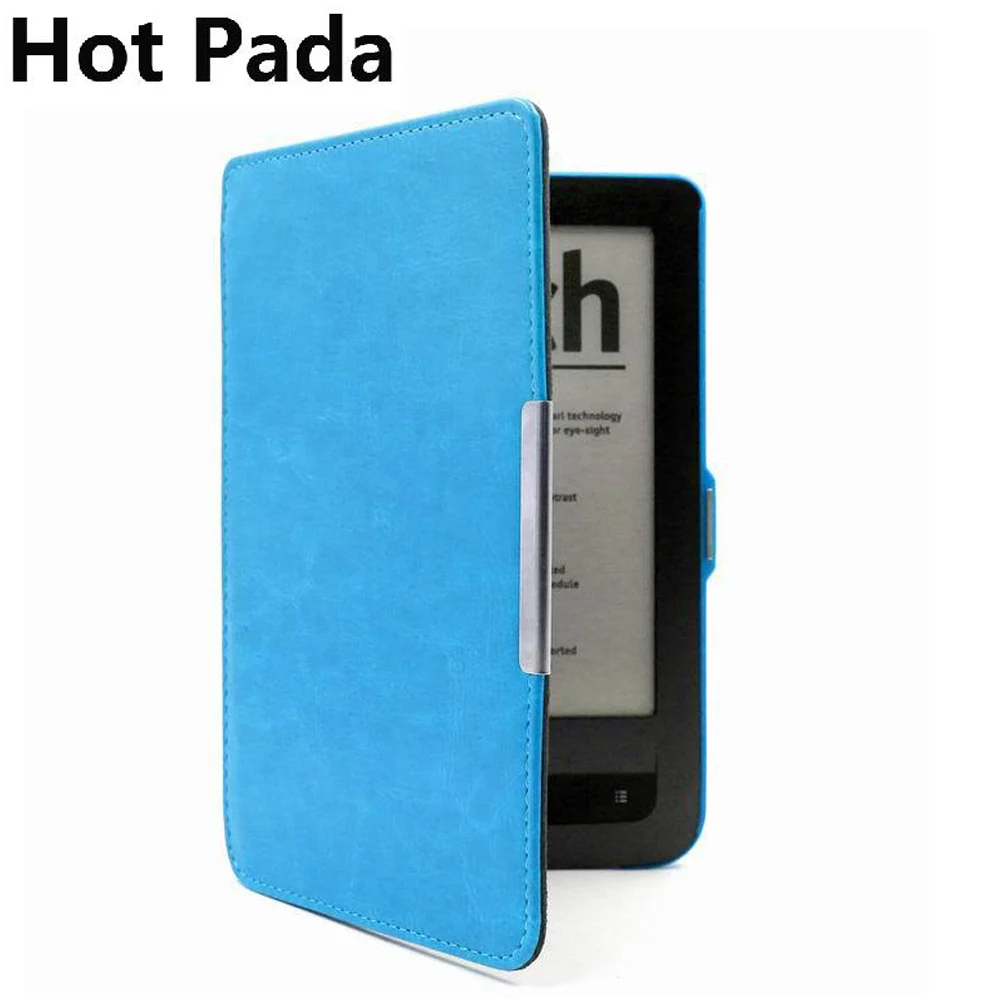 Hot Pada folio cover case for pocketbook touch 622/623 6'' ereader case+screen protector film
Hot Pada folio cover case for pocketbook touch 622/623 6'' ereader case+screen protector film
