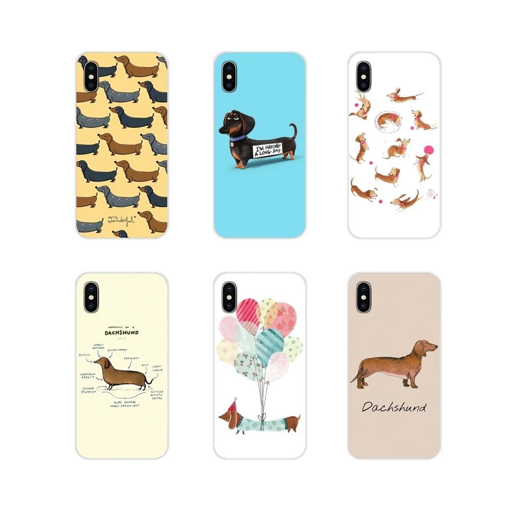Miniature Dachshund Puppies Dog For Apple iPhone X XR XS MAX 4 4S 5 5S 5C SE 6 6S 7 8 Plus ipod touch 5 6 TPU Transparent Covers
Miniature Dachshund Puppies Dog For Apple iPhone X XR XS MAX 4 4S 5 5S 5C SE 6 6S 7 8 Plus ipod touch 5 6 TPU Transparent Covers