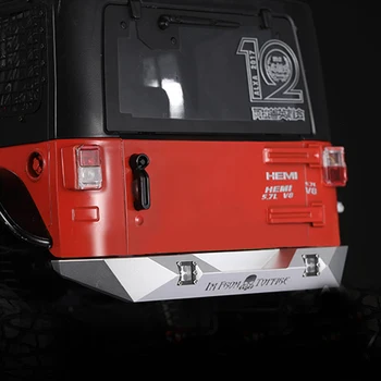 1PCS 1:10 Climbing Car Rear Bumper Metal Anti Collision Damper with LED Light Beads for Rock Crawler Wrangler RC Cars
1PCS 1:10 Climbing Car Rear Bumper Metal Anti Collision Damper with LED Light Beads for Rock Crawler Wrangler RC Cars