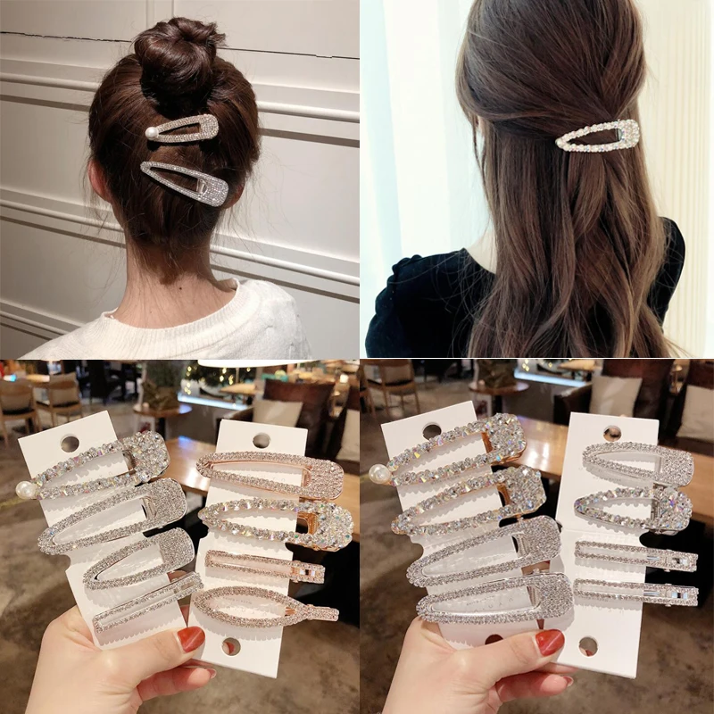 1 pc Shining Women Girls Chic Rhinestone Water drop Alligator Hair Clips Hairpins Female Fashion Party Hair Accessories Headwear
1 pc Shining Women Girls Chic Rhinestone Water drop Alligator Hair Clips Hairpins Female Fashion Party Hair Accessories Headwear