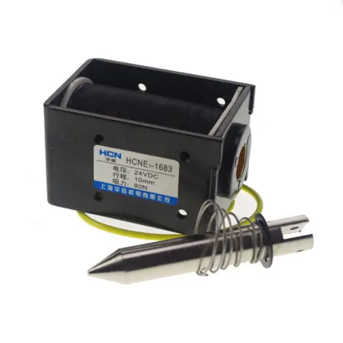 24V 6.3Kg13LB Pull /Release 10mmStroke Force Electromagnet Solenoid Actuator x 1 24V 6.3Kg13LB Pull /Release 10mmStroke Force Electromagnet Solenoid Actuator x 1<br><br>Aliexpress