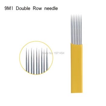 #9M1 Double rows Tattoo permanent makeup manual eyebrow microblading needle for Manual Eyebrow shading fog Pen for free shipping
#9M1 Double rows Tattoo permanent makeup manual eyebrow microblading needle for Manual Eyebrow shading fog Pen for free shipping