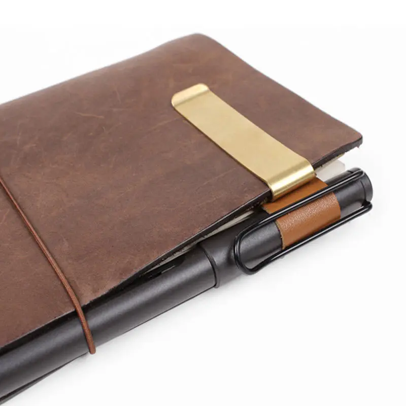 K&KBOOK Clip For Genuine Leather Notebook Metal Pen Holder Paper Folder Stationery Office & School Supplies
K&KBOOK Clip For Genuine Leather Notebook Metal Pen Holder Paper Folder Stationery Office & School Supplies