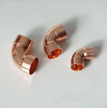GOGO 5pcs a lot Copper TP2 material 90 degree Elbow L type welding joint diameter 6.35-14mm fittings
GOGO 5pcs a lot Copper TP2 material 90 degree Elbow L type welding joint diameter 6.35-14mm fittings