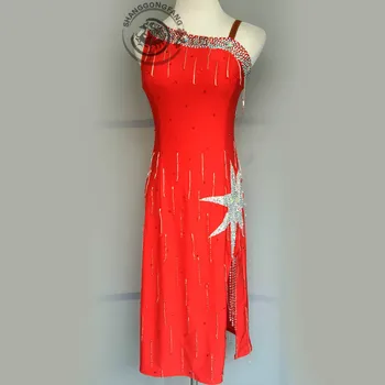 New style latin dance costume sexy spandex stones latin dance dress for women latin dance competition dresses A83 S-4XL
New style latin dance costume sexy spandex stones latin dance dress for women latin dance competition dresses A83 S-4XL