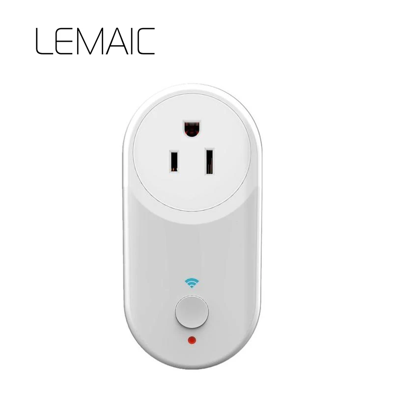 LEMAIC Smart WiFi Socket US Plug Wireless Remote Outlet Wifi Switch Works With Alexa Google Home Assistant U-Home
LEMAIC Smart WiFi Socket US Plug Wireless Remote Outlet Wifi Switch Works With Alexa Google Home Assistant U-Home