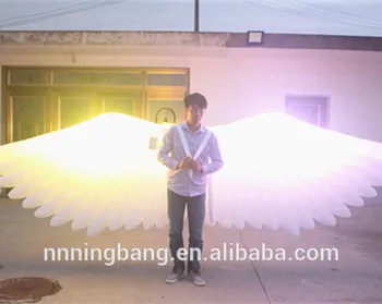 Free shipping 4m long Inflatable angle wings costume for stage,party,event
Free shipping 4m long Inflatable angle wings costume for stage,party,event