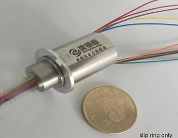 Mini Diameter 12mm Full Metal Precise Electric Conductive Slip Ring 6/12/18/24 Circuits 5A/Ring Stainless Steel Rotor Sliprings
Mini Diameter 12mm Full Metal Precise Electric Conductive Slip Ring 6/12/18/24 Circuits 5A/Ring Stainless Steel Rotor Sliprings