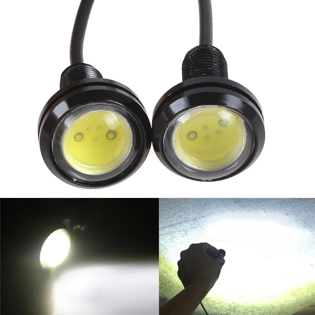 2Pcs White Universal Car DC12V 9W Eagle Eye LED Daytime Running Light DRL Backup Light Car Lamp
2Pcs White Universal Car DC12V 9W Eagle Eye LED Daytime Running Light DRL Backup Light Car Lamp
