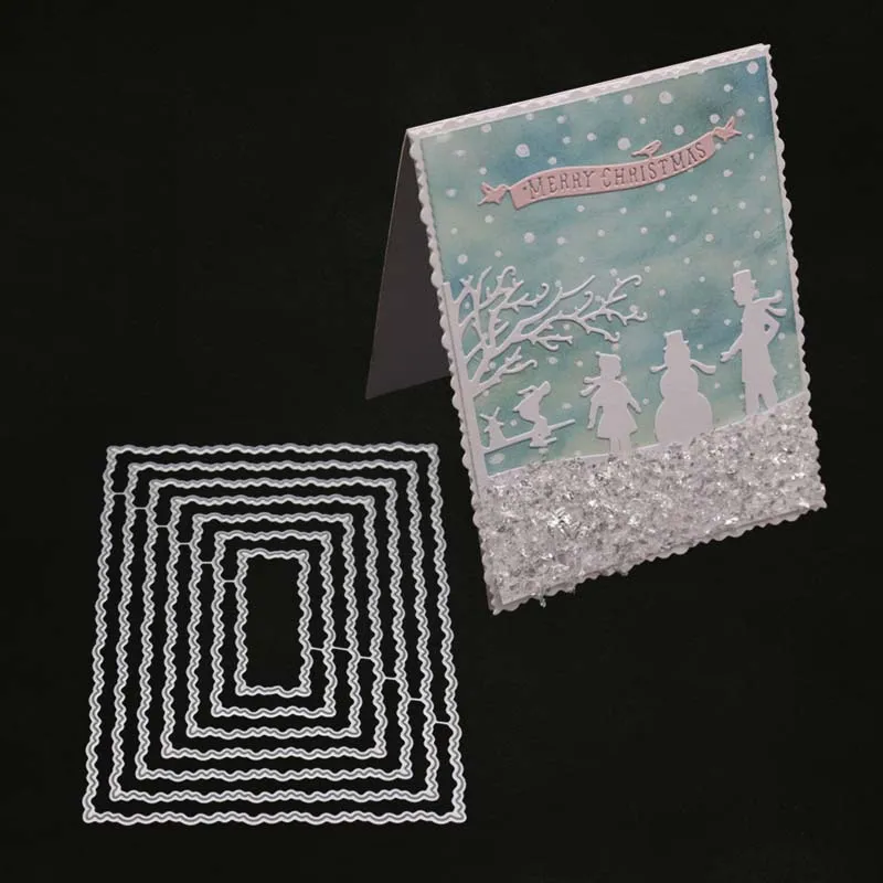 rectangle wave Metal Cutting die stamps for Scrapbooking new 2018 craft Embossing Stencils paper Card making Decor manualidades
rectangle wave Metal Cutting die stamps for Scrapbooking new 2018 craft Embossing Stencils paper Card making Decor manualidades