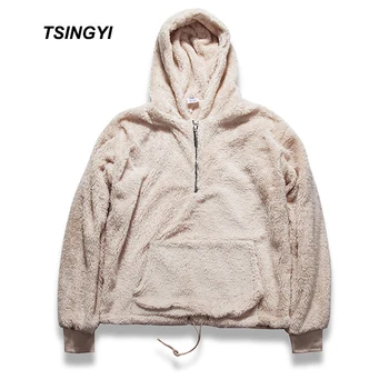 Tsingyi Fleece Half Zipper Pullover Hooded Kanye West Sherpa Hoodies Streetwear Urban Bieber Sweat Homme Men Hoodie Sweatshirt
Tsingyi Fleece Half Zipper Pullover Hooded Kanye West Sherpa Hoodies Streetwear Urban Bieber Sweat Homme Men Hoodie Sweatshirt