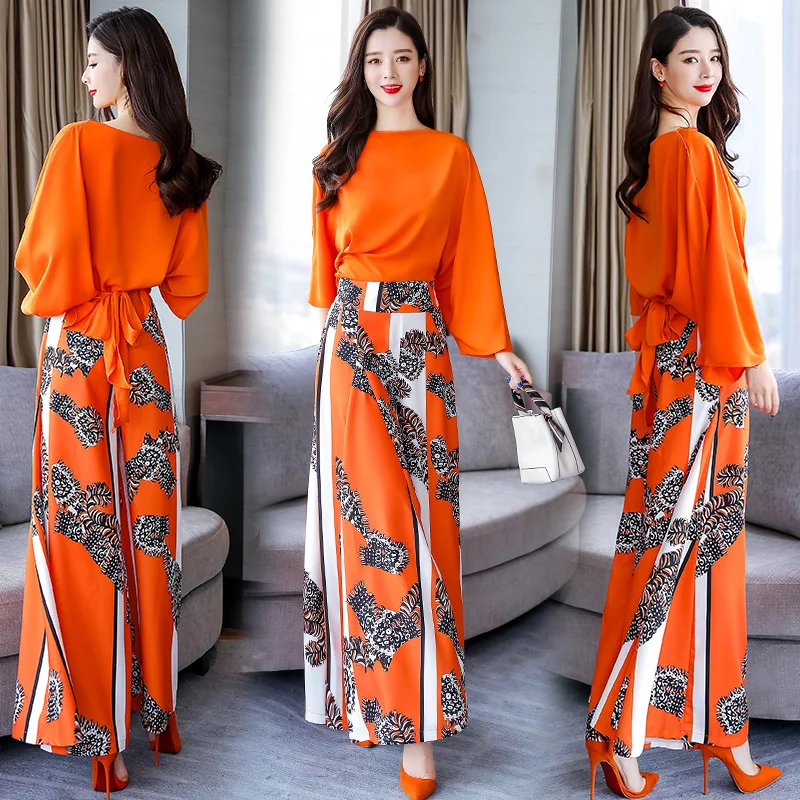 Suit female 2019 Autumn Spring new long sleeve cardigan blouse tops coat and pants trousers office lady V-neck two-piece set
Suit female 2019 Autumn Spring new long sleeve cardigan blouse tops coat and pants trousers office lady V-neck two-piece set
