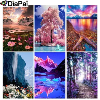 DIAPAI 100% Full Square/Round Drill 5D DIY Diamond Painting "Snow mountain tree sunset" 3D Embroidery Cross Stitch Home Decor
DIAPAI 100% Full Square/Round Drill 5D DIY Diamond Painting "Snow mountain tree sunset" 3D Embroidery Cross Stitch Home Decor