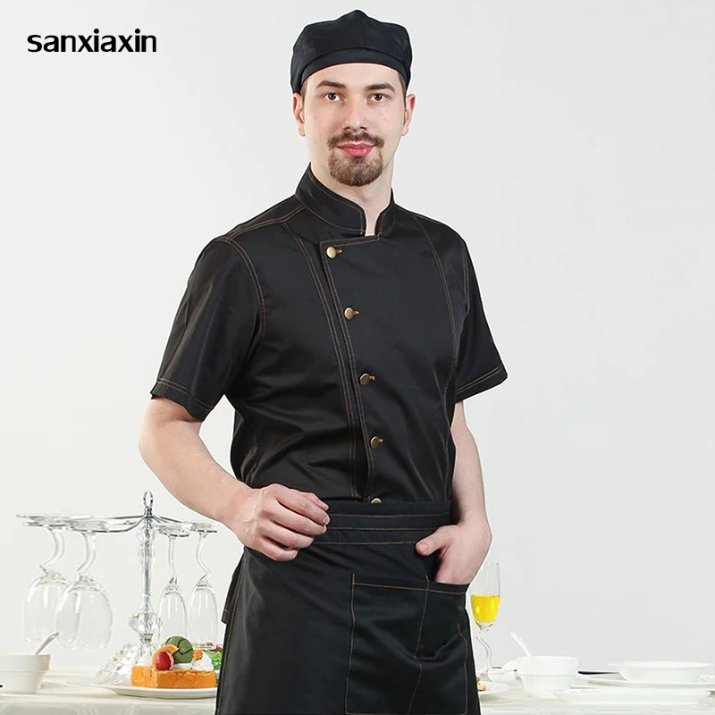 New arrival men kitchen cook workwear chef uniform multiple colour shirt short/long sleeve chef jacket chef restaurant uniform
New arrival men kitchen cook workwear chef uniform multiple colour shirt short/long sleeve chef jacket chef restaurant uniform