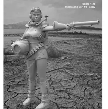 1/35 wasteland girl fantasy toy Resin Model Miniature Kit unassembly Unpainted
1/35 wasteland girl fantasy toy Resin Model Miniature Kit unassembly Unpainted