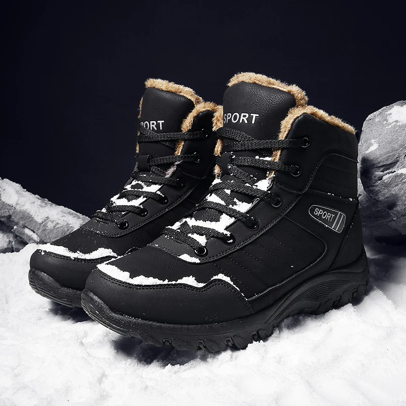 Winter 2018 Men's Casual Shoes High Quality Breathable Keep Warm Boots Plus Velvet Snow Boots Tenis Masculino Adulto Krasovki
Winter 2018 Men's Casual Shoes High Quality Breathable Keep Warm Boots Plus Velvet Snow Boots Tenis Masculino Adulto Krasovki