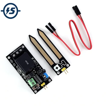 DC 12V Soil Humidity Sensor Moisture Controller Automatic Watering Starting Switch Relay Module
DC 12V Soil Humidity Sensor Moisture Controller Automatic Watering Starting Switch Relay Module