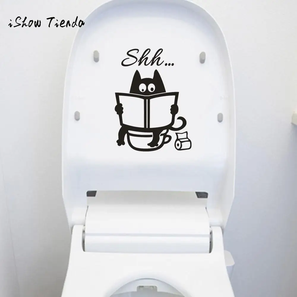 toilet sticker Cute Cat Shh Toilet Removable Art Vinyl Mural Home Room Decor Wall Stickers Bathroom Room Decoration posters
toilet sticker Cute Cat Shh Toilet Removable Art Vinyl Mural Home Room Decor Wall Stickers Bathroom Room Decoration posters
