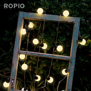 20 LED Globe Festoon Party Ball string light outdoor led Christmas Lights Connectable fairy light wedding garden party garland
20 LED Globe Festoon Party Ball string light outdoor led Christmas Lights Connectable fairy light wedding garden party garland