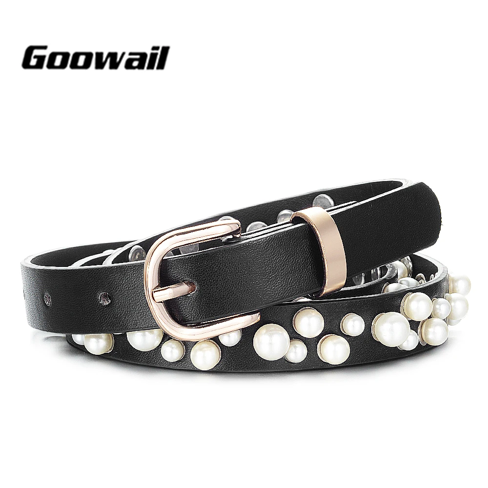 Goowail 2018 new Fashion Pearl Belts For Women luxury Strap Female high quality Women belt for jeans Accessories
Goowail 2018 new Fashion Pearl Belts For Women luxury Strap Female high quality Women belt for jeans Accessories