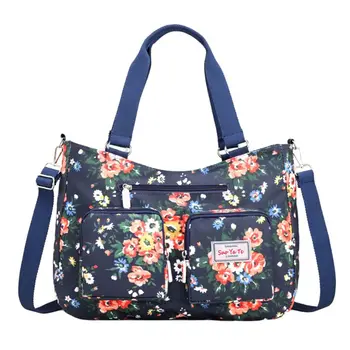 Nylon Messenger Crossbody Shoulder Bag Women Girls Flower Print Large Capacity Travel Bags
Nylon Messenger Crossbody Shoulder Bag Women Girls Flower Print Large Capacity Travel Bags