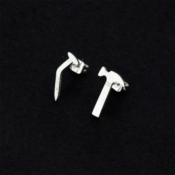 V Attract 10Pairs Wholesale Lot Ladies Nail Hammer Earrings Trend Designs Real Pictures Stainless Steel Jewellery
V Attract 10Pairs Wholesale Lot Ladies Nail Hammer Earrings Trend Designs Real Pictures Stainless Steel Jewellery