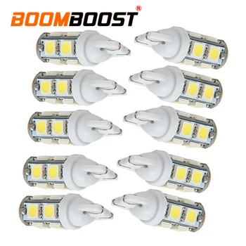 10Pcs T10 9 SMD 5050 car width light White DC 12V 194 168 192 W5W 9 led Wedge Lamp Bulbs Interior Light
10Pcs T10 9 SMD 5050 car width light White DC 12V 194 168 192 W5W 9 led Wedge Lamp Bulbs Interior Light