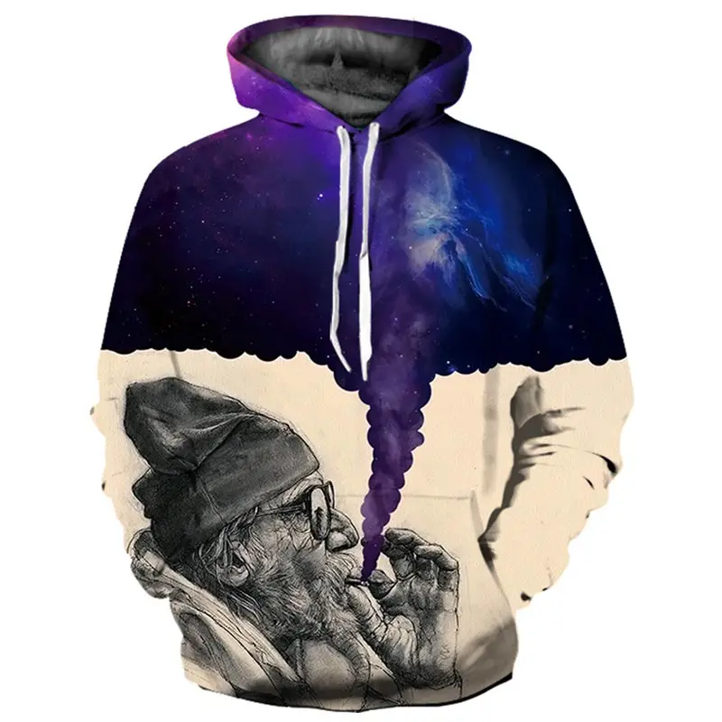 Headbook New Fashion Galaxy Hoodies Men/Women 3d Sweatshirts Print Old Man Smoking Hooded Hoodies Thin Pullover Tops YXQL417
Headbook New Fashion Galaxy Hoodies Men/Women 3d Sweatshirts Print Old Man Smoking Hooded Hoodies Thin Pullover Tops YXQL417