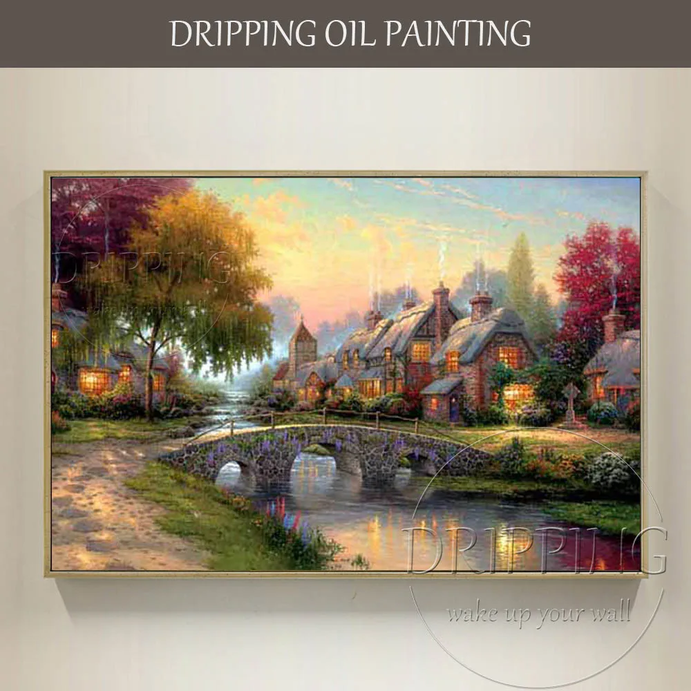 Artist Hand-painted High Quality Beautiful Thomas Landscape Oil Painting on Canvas Modern Wall Artwork Thomas Landscape Painting
Artist Hand-painted High Quality Beautiful Thomas Landscape Oil Painting on Canvas Modern Wall Artwork Thomas Landscape Painting