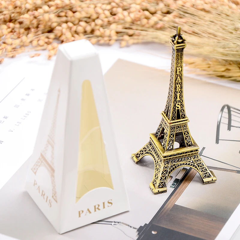1Pc 4cm 10cm 13cm Small Paris Tower Model Figurine Zinc Alloy Statue Travel Souvenirs Metal Desktop Art Crafts Home Decoration
1Pc 4cm 10cm 13cm Small Paris Tower Model Figurine Zinc Alloy Statue Travel Souvenirs Metal Desktop Art Crafts Home Decoration