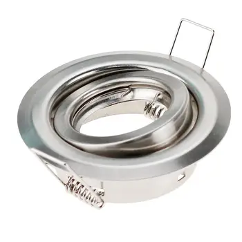 Round Adjustable Recessed Led Ceiling Light Frame Fittings GU10 MR16 Fixture Holder Led Down Lights Accessories 80mm Holder Base
Round Adjustable Recessed Led Ceiling Light Frame Fittings GU10 MR16 Fixture Holder Led Down Lights Accessories 80mm Holder Base