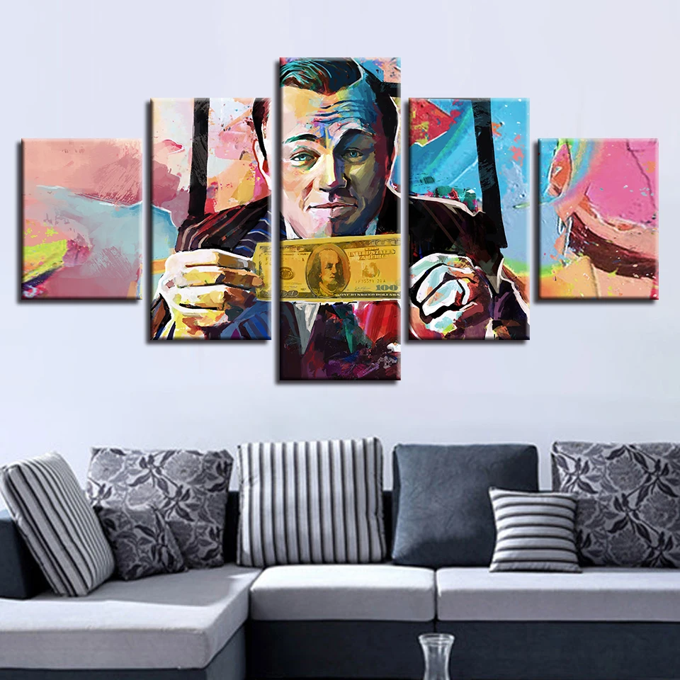 5 Piece Graffiti U.S.Dollar Money Canvas HD Prints Painting Poster Modular Wall Art Abstract Picture Home Decorative Living Room
5 Piece Graffiti U.S.Dollar Money Canvas HD Prints Painting Poster Modular Wall Art Abstract Picture Home Decorative Living Room