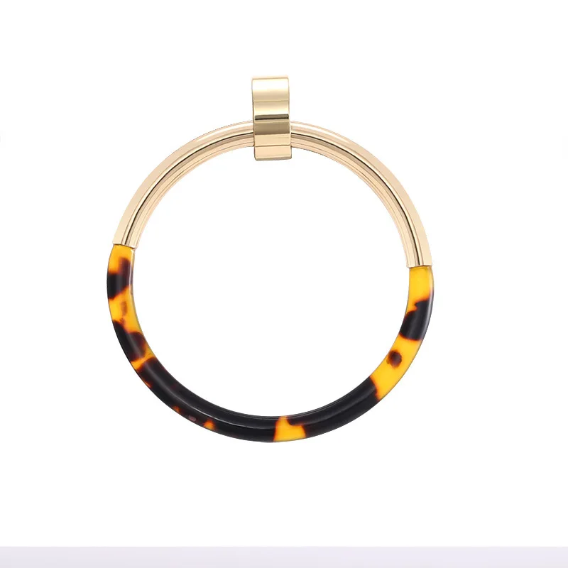 Fashion 925 Silver Needle Earrings Geometry Round Acetate Sheet C Type Leopard Tortoise Tortoiseshell Acrylic Bohemian Earrings
Fashion 925 Silver Needle Earrings Geometry Round Acetate Sheet C Type Leopard Tortoise Tortoiseshell Acrylic Bohemian Earrings