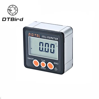 Digital Inclinometer 0-360 Angle Triangle Ruler Electronic Protractor Aluminum Alloy Shell Box Angle Gauge Meter Magnets Base
Digital Inclinometer 0-360 Angle Triangle Ruler Electronic Protractor Aluminum Alloy Shell Box Angle Gauge Meter Magnets Base