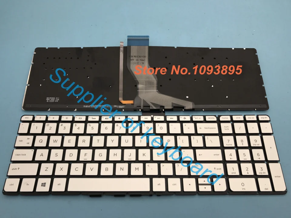 Original New For HP ENVY 17-R000 17-n151nr M7-N000 m7-n109dx 17-r100n English Keyboard Silver Backlit
Original New For HP ENVY 17-R000 17-n151nr M7-N000 m7-n109dx 17-r100n English Keyboard Silver Backlit