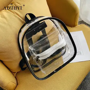 Women Transparent Purse Backpack Summer Clear PVC Beach Bag High Quality School Bags for Teenage Girls Bookbag Mochila Feminina
Women Transparent Purse Backpack Summer Clear PVC Beach Bag High Quality School Bags for Teenage Girls Bookbag Mochila Feminina