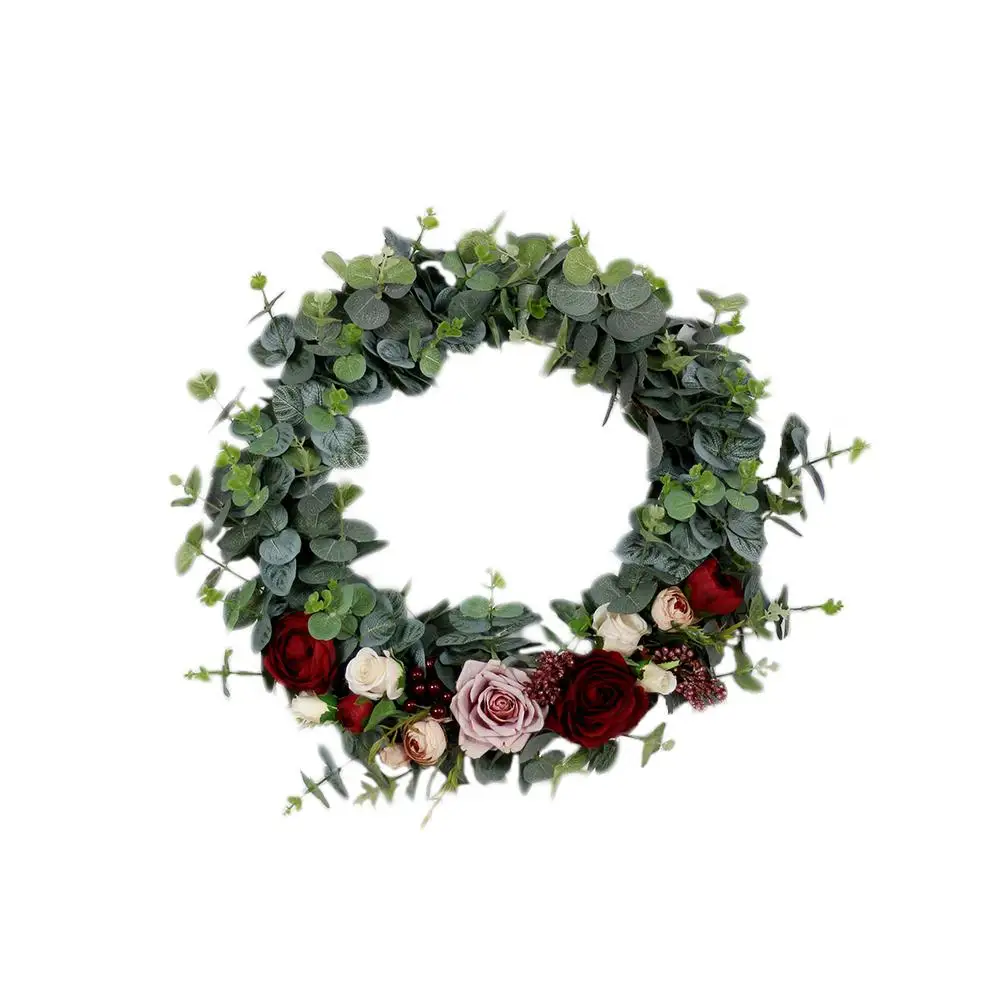 Artificial Wreath Rose Floral Garland Door Wreath Artificial Flowers Rose Wreath Party Door Wedding Decoration
Artificial Wreath Rose Floral Garland Door Wreath Artificial Flowers Rose Wreath Party Door Wedding Decoration