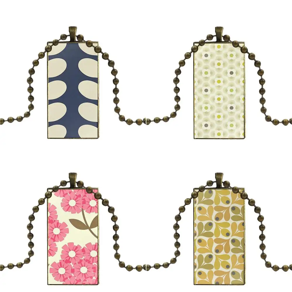 EJ Glaze Custom Orla Kiely Folio Fashion Necklace Handmade Rectangle Shape Choker Necklace Jewelry Multi Designs For Women Men
EJ Glaze Custom Orla Kiely Folio Fashion Necklace Handmade Rectangle Shape Choker Necklace Jewelry Multi Designs For Women Men