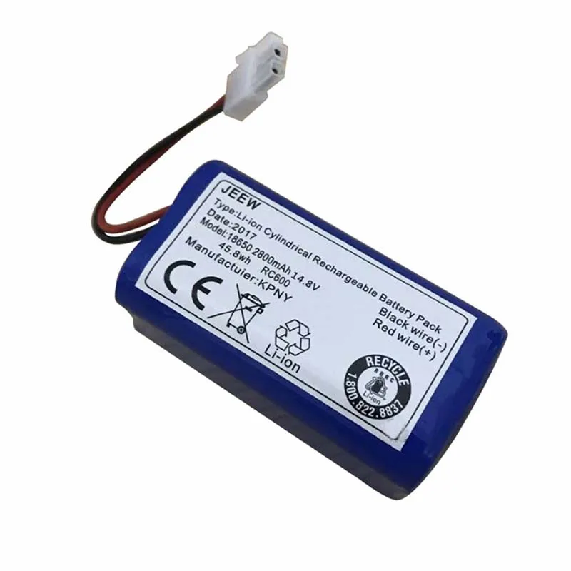 14.8V 2800mAh robot Vacuum Cleaner Battery Pack replacement for chuwi ilife v7 V7S Pro Robotic Sweeper
14.8V 2800mAh robot Vacuum Cleaner Battery Pack replacement for chuwi ilife v7 V7S Pro Robotic Sweeper