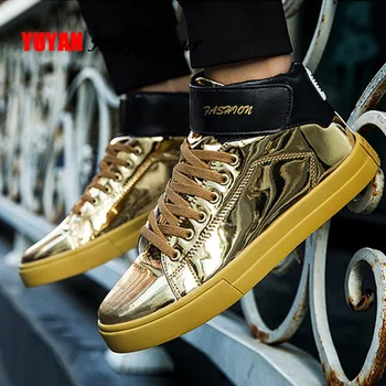 Golden Sneakers Men High top Sneakers Superstar Shoes Fashion Brand Mens Casual Shoes Sneaker Male Shoes Black Gold Silver A625
Golden Sneakers Men High top Sneakers Superstar Shoes Fashion Brand Mens Casual Shoes Sneaker Male Shoes Black Gold Silver A625