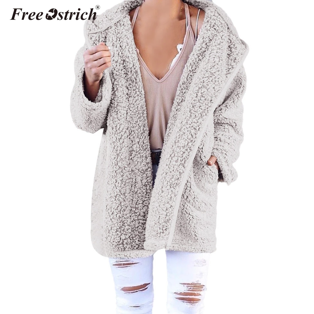 Free Ostrich jacket women winter hooded solid faux fur open stitch packets chaqueta mujer casaco feminino jaqueta feminina N30
Free Ostrich jacket women winter hooded solid faux fur open stitch packets chaqueta mujer casaco feminino jaqueta feminina N30