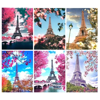 Full Square Diamond Painting Landscapes Embroidery Pictures Of Rhinestones Cross Stitch Kit Diamond Mosaic Paris Craft HYY 
Full Square Diamond Painting Landscapes Embroidery Pictures Of Rhinestones Cross Stitch Kit Diamond Mosaic Paris Craft HYY