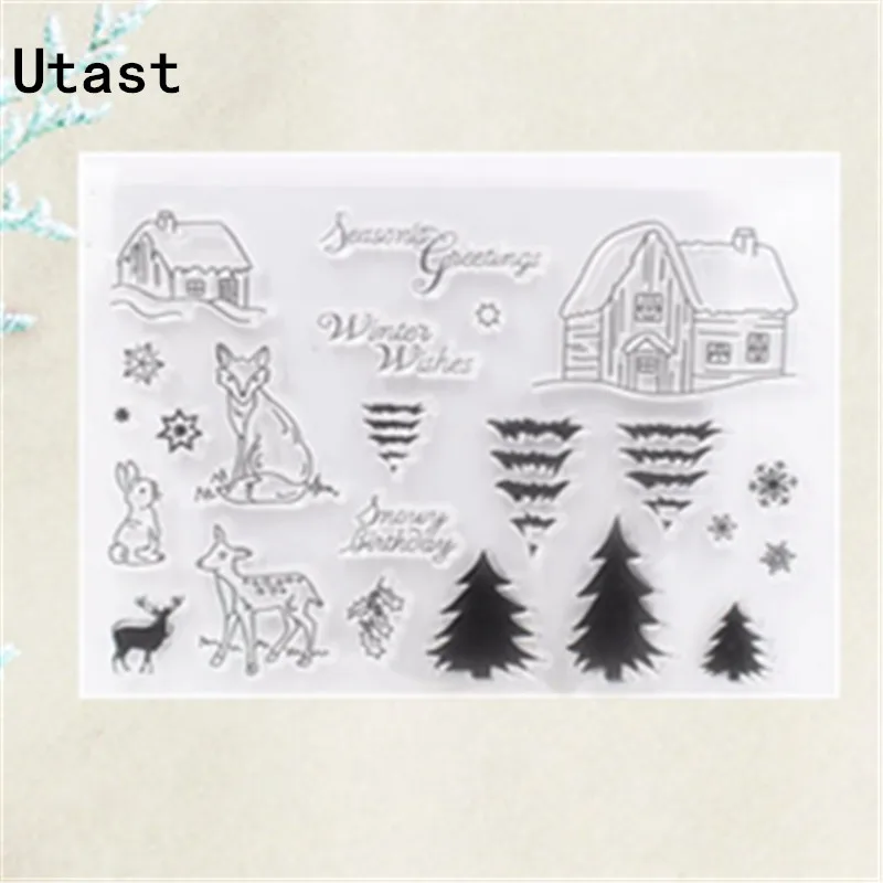Winter Village Fox Clear Silicone Stamps /Transparent Rubber Stamp for DIY Scrapbooking/Photo Album Decorative Craft Making
Winter Village Fox Clear Silicone Stamps /Transparent Rubber Stamp for DIY Scrapbooking/Photo Album Decorative Craft Making