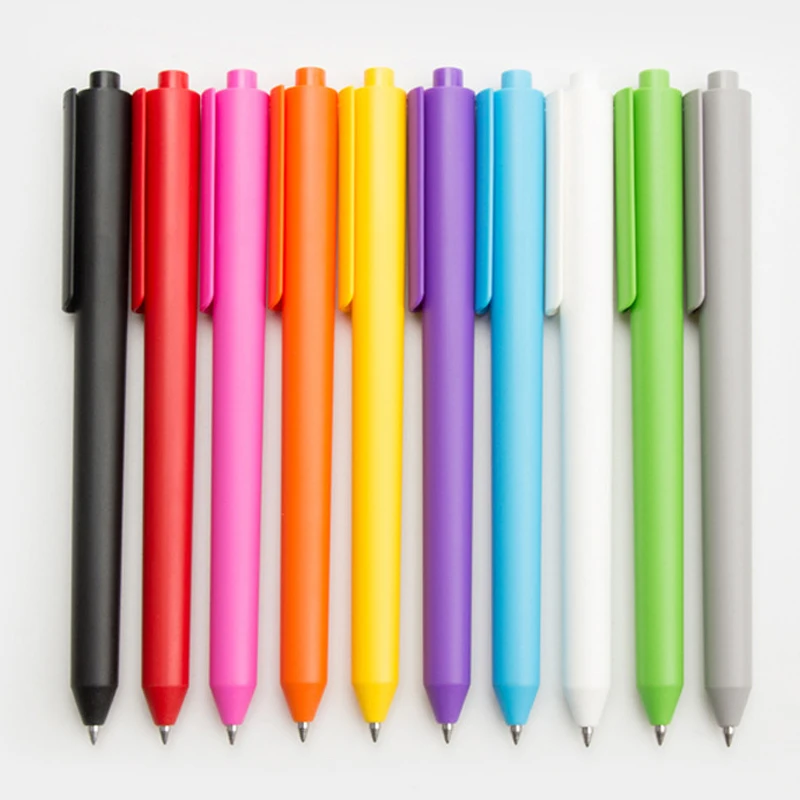 Mijia Premec 10 Colors Ballpoint Pen 0.5mm Retractable Ball Pen Smooth Writing Pennen Stylo Bille De Luxe Boligrafos Ball Point
Mijia Premec 10 Colors Ballpoint Pen 0.5mm Retractable Ball Pen Smooth Writing Pennen Stylo Bille De Luxe Boligrafos Ball Point